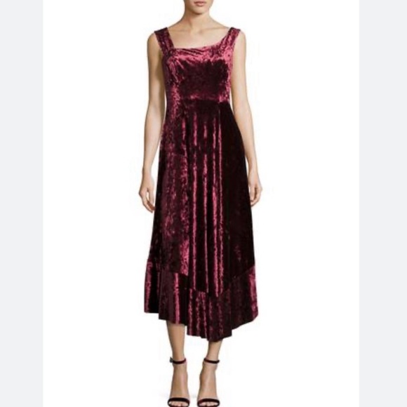 Nanette Lepore Dresses & Skirts - Nanette Lepore Scarlet Velvet Moulin Rouge Dress size 12